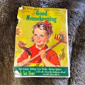 Good Housekeeping Magazine - 25 Cents - October 1942.  Very cool ads and history
